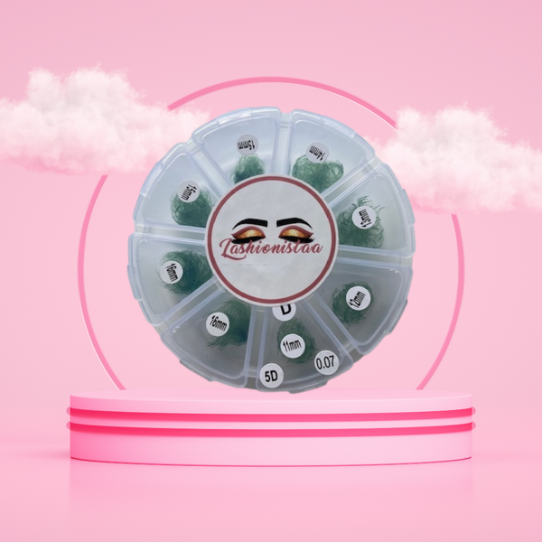 Pro-Made Colored Lashes