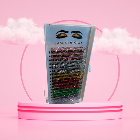 Glitter lashes