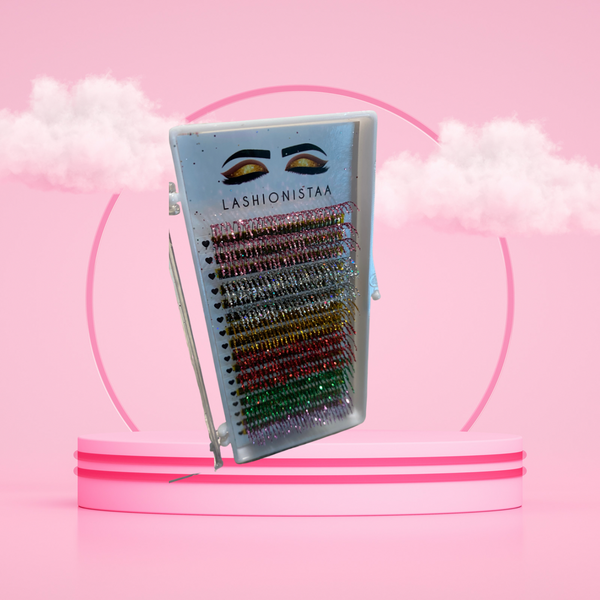 Glitter lashes